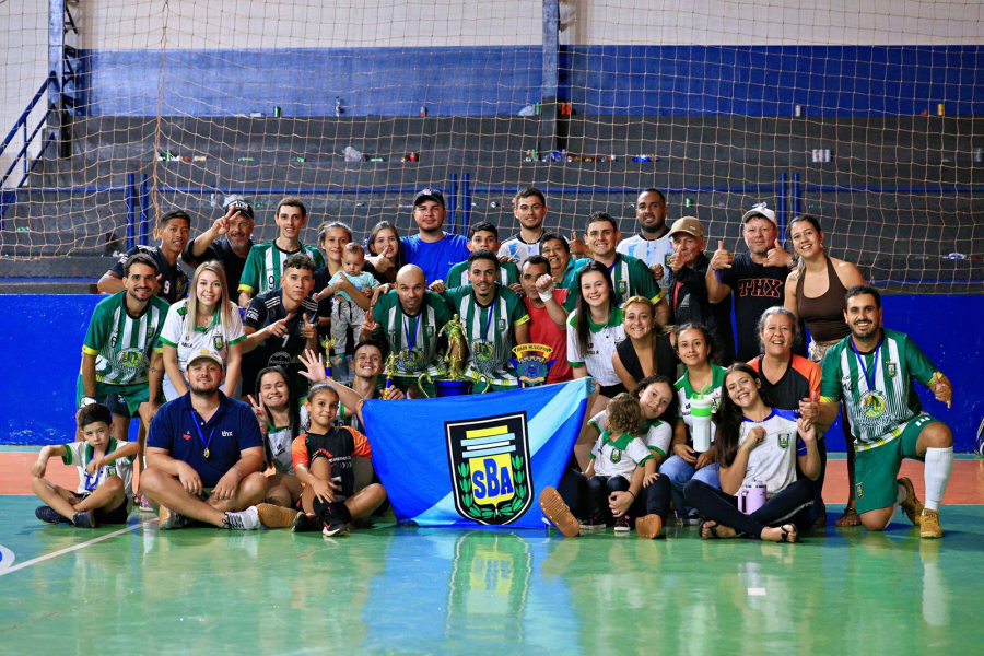 SBA domina, goleia na final e levanta o 7º título dos Jogos Municipais de Laguna Carapã