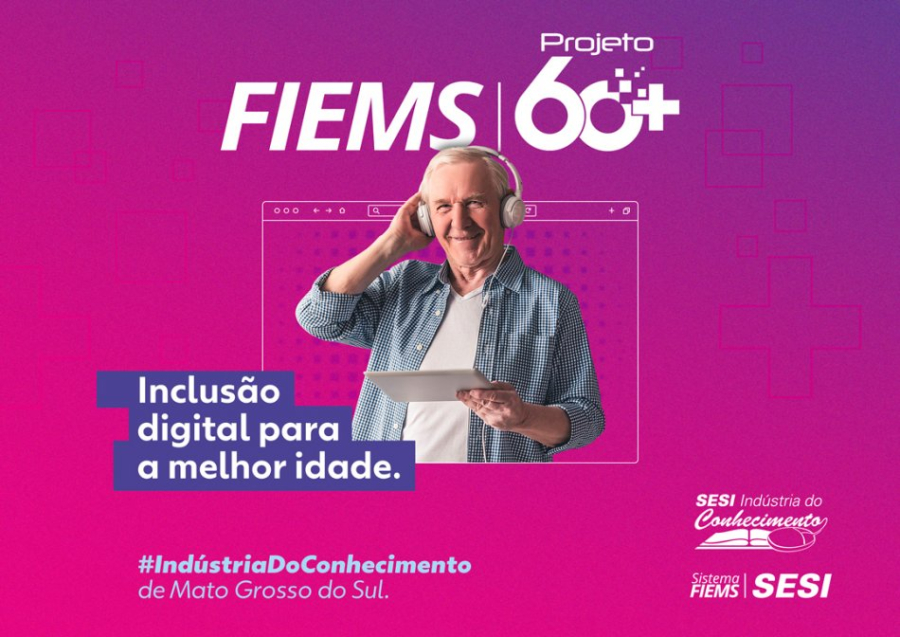 Projeto 60+ abre matrículas em Laguna Carapã com foco na inclusão digital de idosos