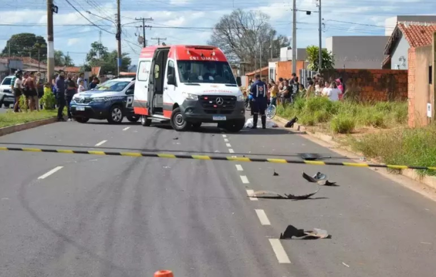 Voltando da escola, adolescente de 14 anos morre atropelado