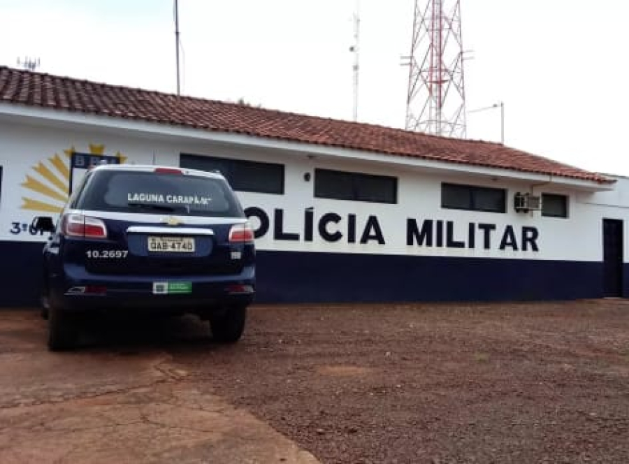 Motorista é preso após manobras perigosas e fuga durante o Arraiá de Laguna Carapã