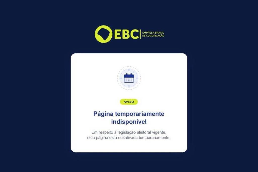 Governo remove conteúdos antigos de sites de ministérios e da EBC por medo de ferir lei eleitoral