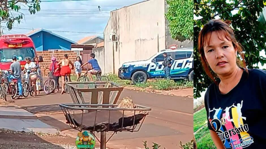 Mulher é assassinada a tiros ao atender chamado no portão de sua casa em Maracaju